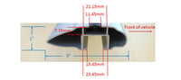 Malone AirFlow2 Cross Rail System 50" - Black